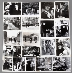 20 THE BEATLES A HARD DAY'S NIGHT MOVIE STILLS