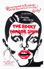 THE ROCKY HORROR SHOW & 2X VOODOO PARTY WINDOW CARDS
