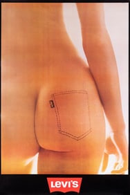 LEVI'S JEANS NUDE POSTER