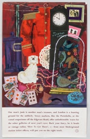 LONDON UNDERGROUND POSTER STREET MARKETS MARTINA SELWAY