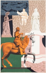 LONDON TRANSPORT POSTER 'GHOSTS' BY GEORGE CHAPMAN