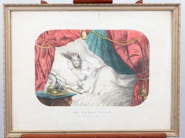 AN EARLY STAR VINTAGE LITHOGRAPH P. NILIS