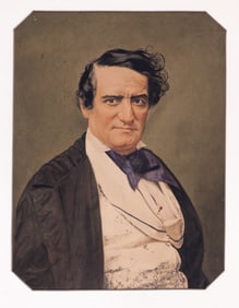 HANDCOLORED SALTED PAPER PRINT PHOTO