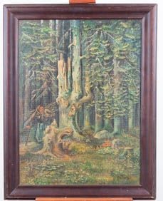 ORIGINAL ACRYLIC PAINTING ON MASONITE BOARD