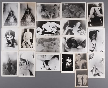 20 VINTAGE ADULT EROTICA NUDE PHOTOGRAPHS