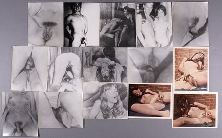 15 VINTAGE ADULT EROTICA PHOTOGRAPHS