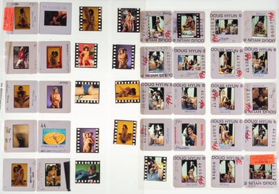 60 VINTAGE X-RATED NUDE ADULT PHOTO SLIDES
