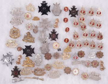 LARGE COLLECTION OF RHODESIAN BADGES