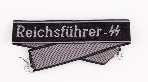 REICHSFUHRER-SS 16TH PANZERGRENADIER DIVISION CUFF TITLE