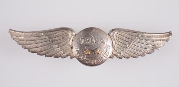 TALOA TRANSOCEAN AIRLINES 2 STAR WINGS