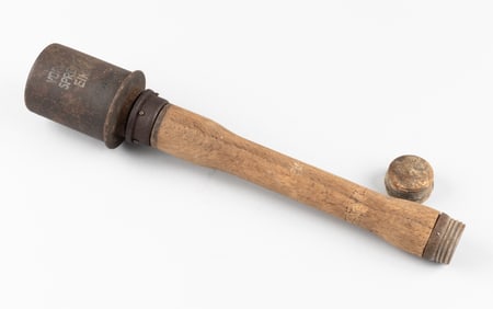 WWII GERMAN INERT STIELHANDGRANATE