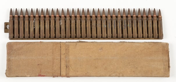 WWII JAPANESE TYPE 92 7.7 MM CLIP WITH BOX