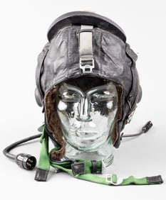 COLD WAR SOVIET SHL-81 FLIGHT HELMET