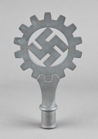 WWII GERMAN RZM DAF FLAG POLE TOPPER