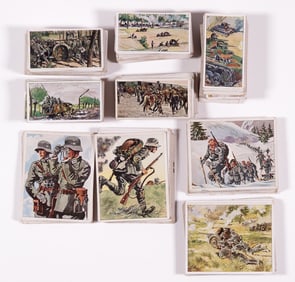 THIRD REICH CIGARETTE CARDS [DAS DEUTSCHE HEER IN MANOVER]