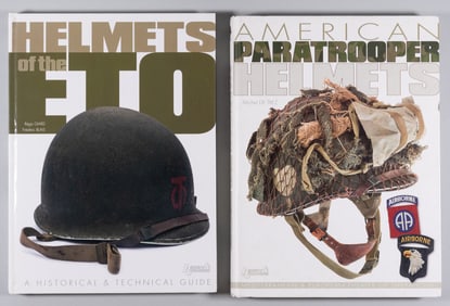AMERICAN HELMETS OF WWII 2 REFERENCE BOOKS