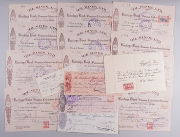 11 RHODESIAN Q.Q. MINES LTD CHECKS