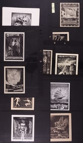 VINTAGE BOOKPLATE COLLECTION [49 PIECES]