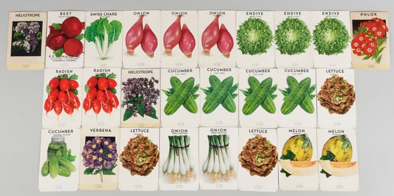 27 SCHMIDT LITHO CO. SEED PACKAGES