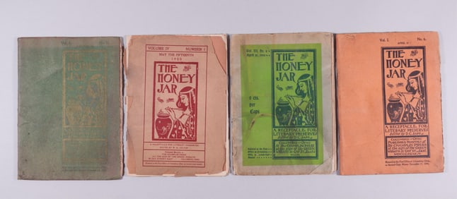 4 ISSUES OF THE HONEY JAR MAGAZINE