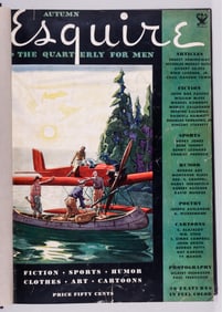 ESQUIRE MAGAZINE EDITORS COPY 1933-1936