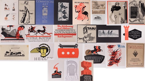 COLLECTION OF WORKS FROM JULIUS KLINGER