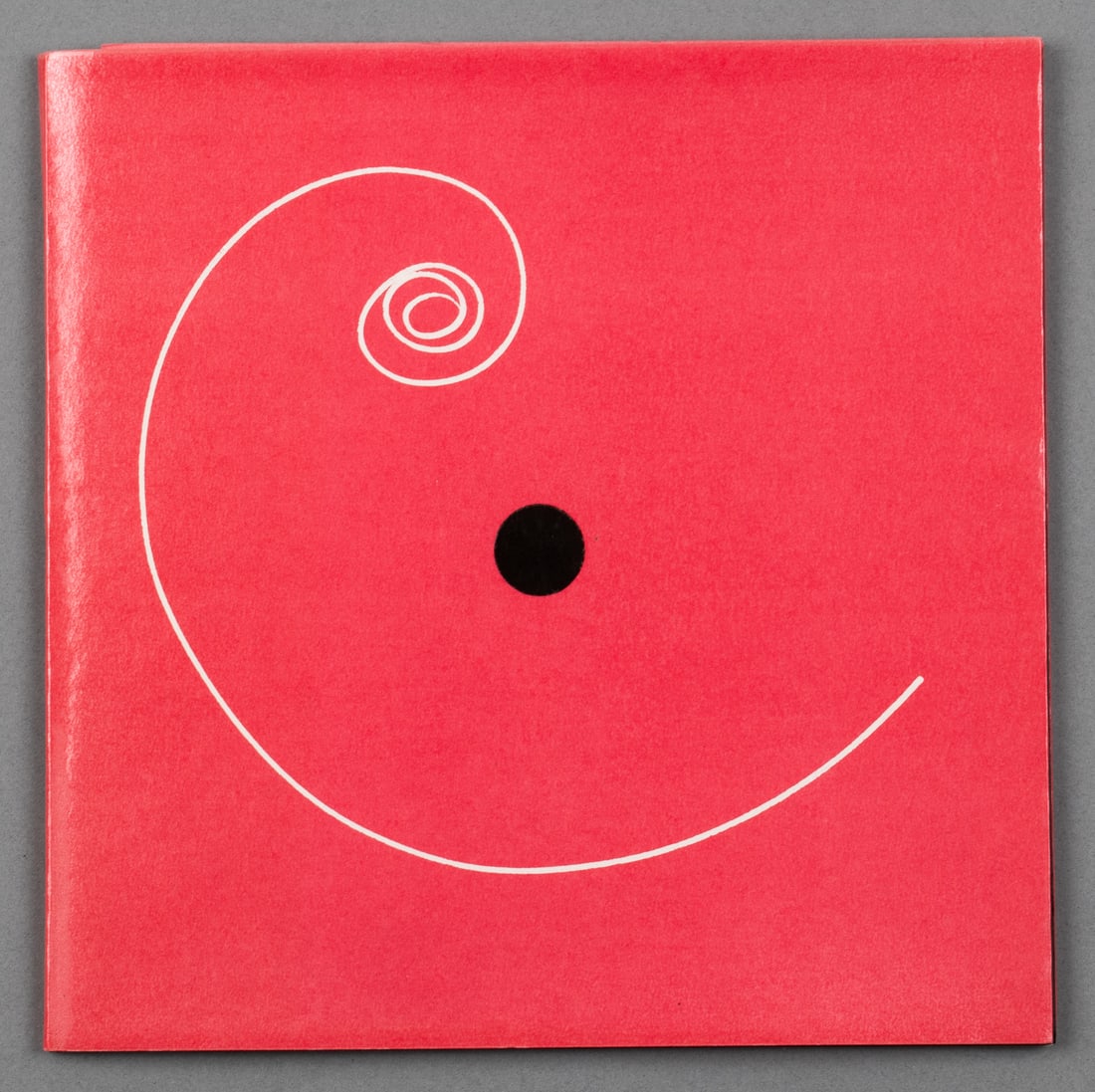 BRUNO MUNARI 1967 LIBRO ILLEGGIBLE N.Y. 1 [THE UNREADABLE BOOK, MOMA]: 'Libro Illeggible N.Y. 1,' by Bruno Munari (1907-1998), 1967, also known as the 'Unreadable Book,' from the Museum of Modern Art, numbered edition, number 1,666/2,000. Die-cut elements and a red threa