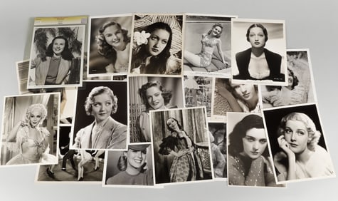 21 HOLLYWOOD GOLDEN AGE ACTRESS PROMO PHOTOS