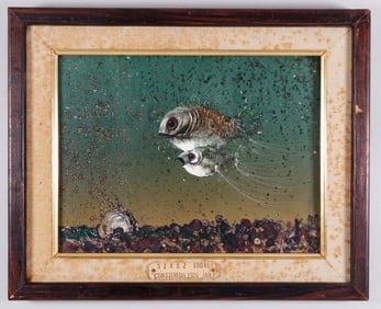 ENDRE SZASZ - THE FISH PAINTING