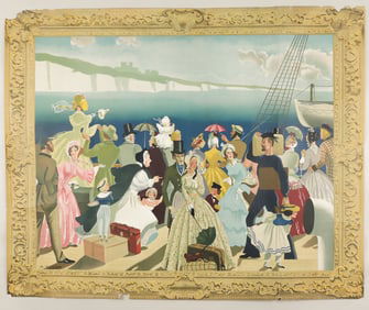 2 THE WHITE CLIFFS OF DOVER POSTERS ANNA ZINKEISEN