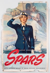 ORIGINAL WWII SPARS POSTER
