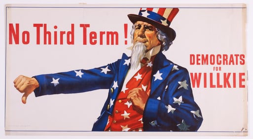 13x WENDELL WILLKIE CAMPAIGN POSTERS