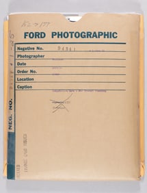 52 VINTAGE CAR NEGATIVES AND PHOTO PRINTS
