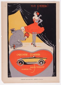 50 VINTAGE 1920S CAR ADVERTISEMENTS