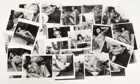 30 VINTAGE ADULT EROTIC PHOTOGRAPHS OF ASIAN NUDES