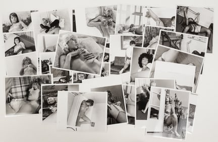 32 VINTAGE ADULT EROTIC PHOTOGRAPHS