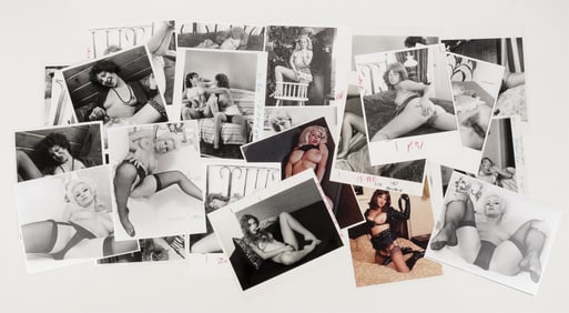 32 VINTAGE ADULT EROTIC PHOTOGRAPHS