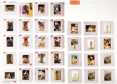 77 ADULT NUDE EROTIC COLOR SLIDES