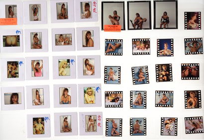 104 ADULT NUDE EROTIC COLOR SLIDES