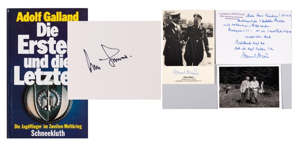 HANS BAUR AND ADOLF GALLAND