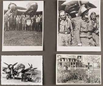 WWII LUFTWAFFE LEATHER PHOTO ALBUM