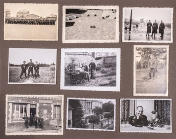 WWII GERMAN LUFTWAFFE PHOTO ALBUM [247 PHOTOGRAPHS]