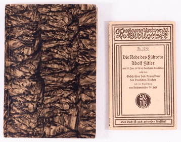 HERE SPEAKS THE NEW GERMANY BOUND COPIES