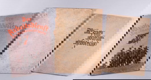 3 GERMAN THIRD REICH RAD PHOTO BOOKS