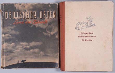 2 WWII GERMAN EASTERN FRONT PHOTO BOOKS