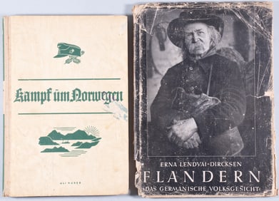2 WWII GERMAN PHOTO BOOKS OF THE NORDIC REGIONS