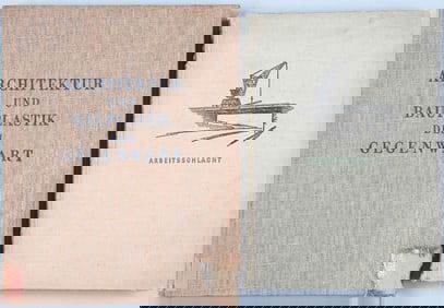 2 GERMAN THIRD REICH ARCHITECTURE BOOKS