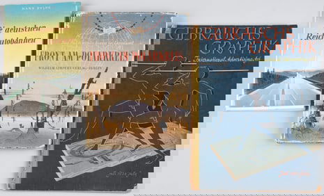 3 GERMAN THIRD REICH BOOKS