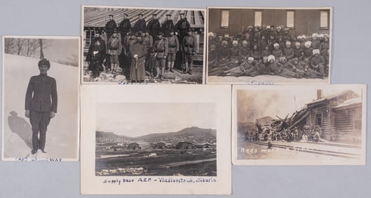 31ST INFANTRY REGIMENT AEF SIBERIA 5 PHOTOS