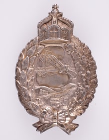 IMPERIAL GERMAN PILOTS BADGE C.E. JUNCKER